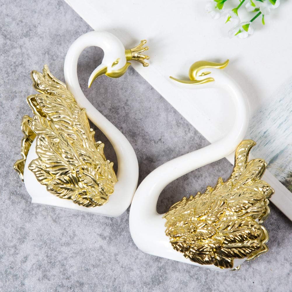 Patisserie Dore 10 Cm Saniswink Decoration De Gateau En Forme De Cygne Pour La Saint Valentin Fete Danniversaire De Mariage Patisserie Ustensiles A Patisserie Napravi Rs
