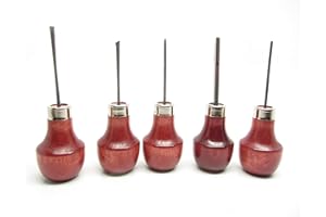 UJ RAMELSON CO UJ Ramelson 5 Piece Palm Carving Set - Sub Miniature Detail - High Quality and Durable - Great for Intricate Work - Stamp Making - Tile Carving - - Safe and Comfortable