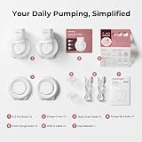 Momcozy S12 Pro Quick Wearable Double Pump Hands-Free White view 8