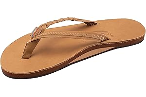 Rainbow Sandals Women’s Flirty Braidy Premier Leather w/Single Braided Strap