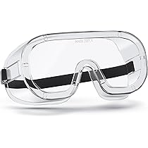 NoCry Heavy Duty Work Apron With Safety Goggles - Reinforced Tool Pockets