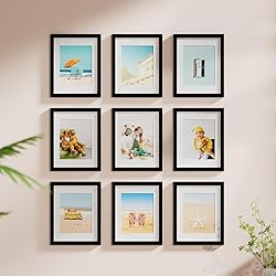 Vittanly 11x14 Picture Frame, Display Pictures 8x10