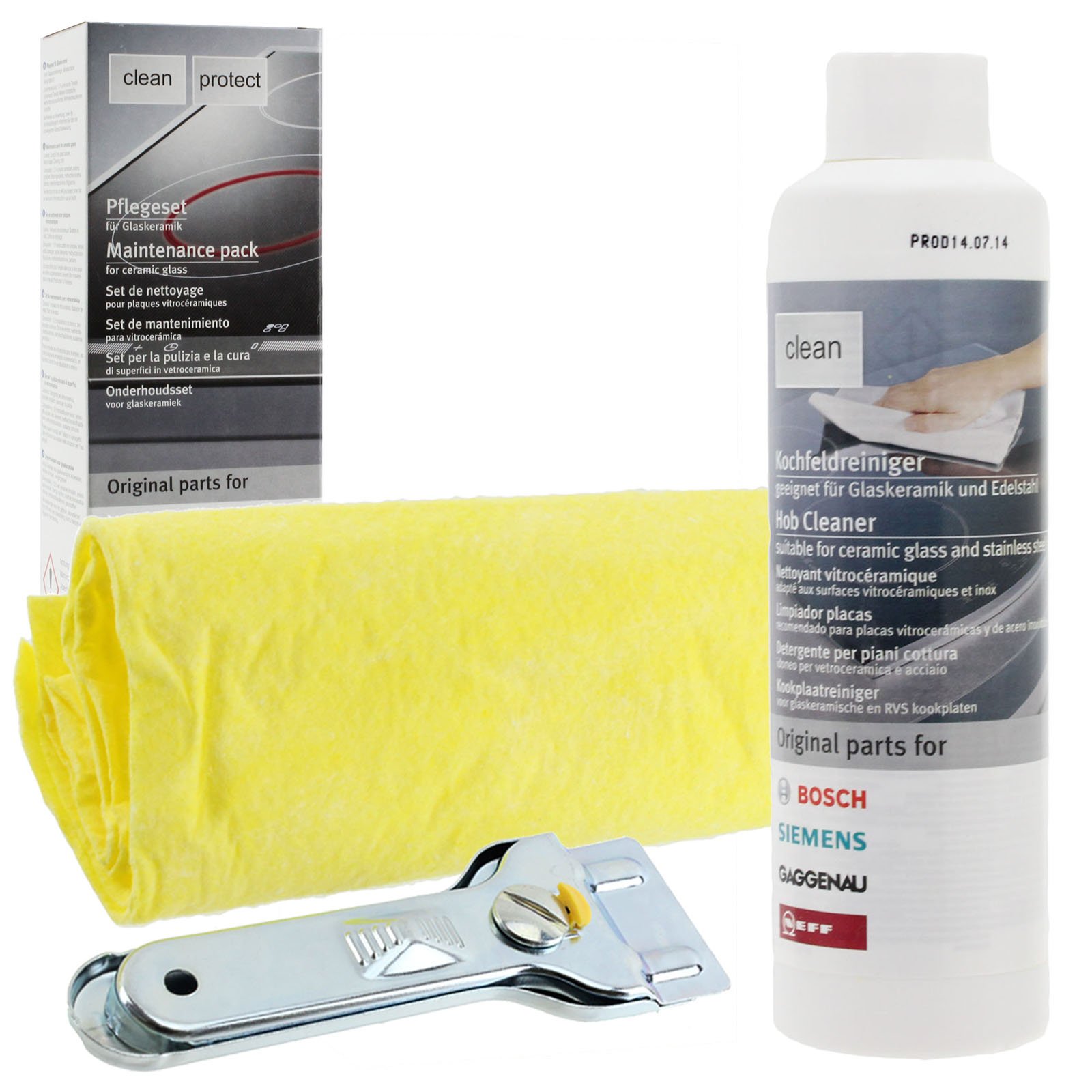 NEFF Original Cooker Glass & Ceramic Hob Cleaner Kit Buy Online in