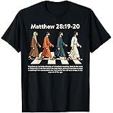 Matthew 28:19-20 Make Disciples Christian Jesus Funny Men T-Shirt