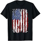 USA Flag American Flag USA USA 4th of July T-Shirt