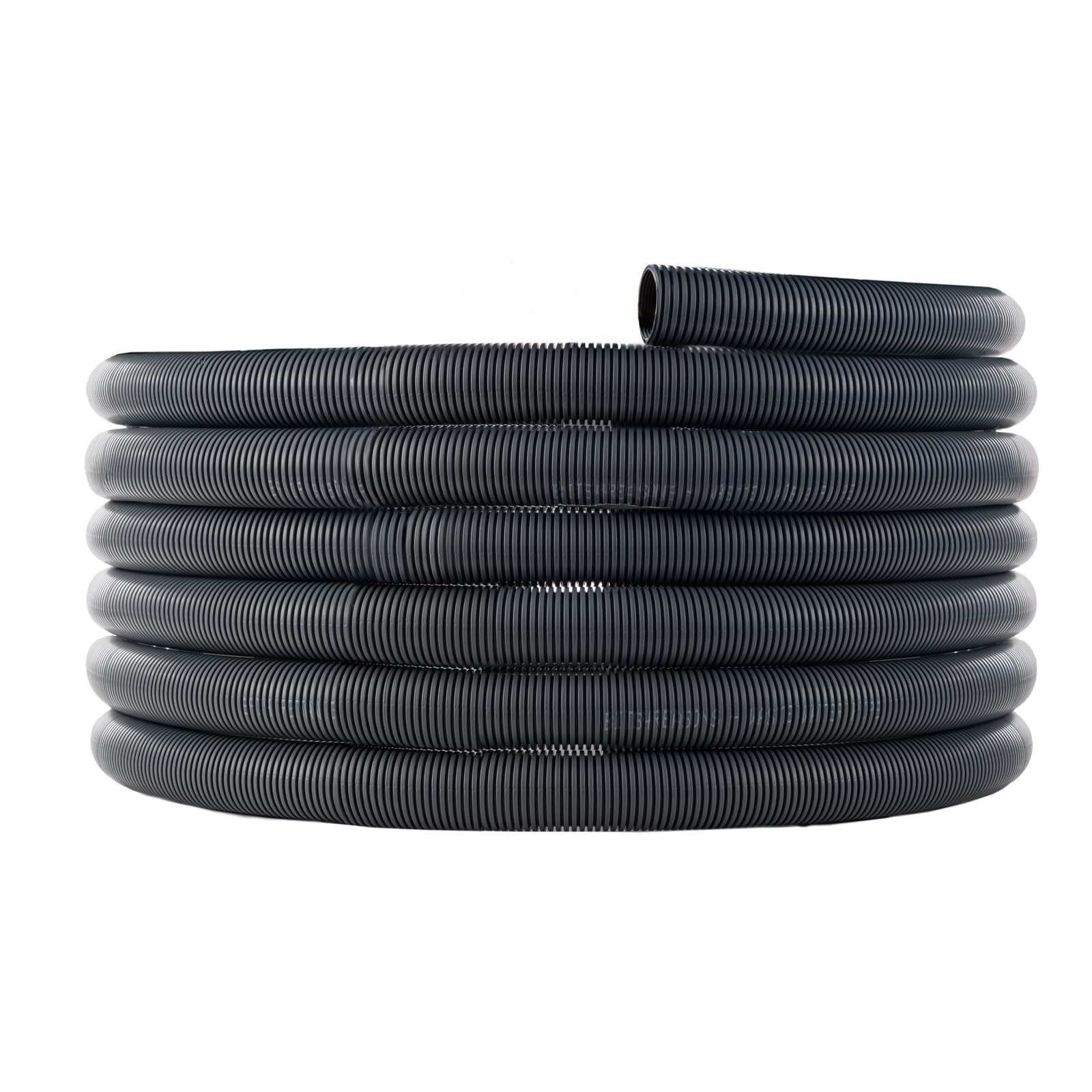 BITS4REASONS New Model Caravan 25 METRE RECOGNISED Standard Waste Water Pipe - Grey CONVOLUTED Hose - 28.5 MM ID (34 MM OD)