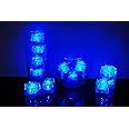 Litecubes Brand 3 Mode Blue Light up LED Ice Cubes (12)