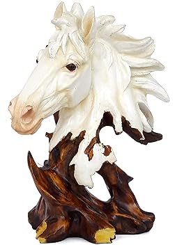 Tied Ribbons Horse Statue Home Decorative Items | Decorative Item For Gifts | Showpiece Home
