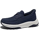Coostar Mens Orthopedic Slip On Shoes with Arch Support Hands Free Loafers Casual Comfortable Walking Shoe