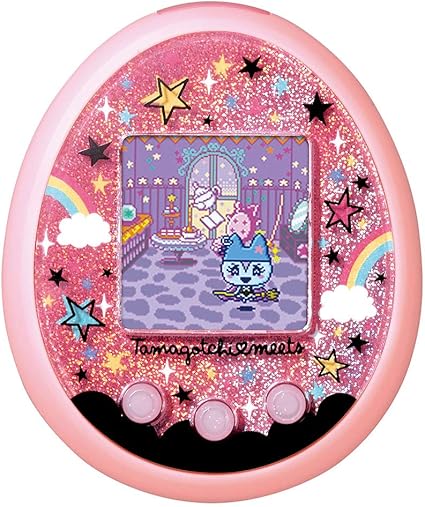 tamagotchi on pink