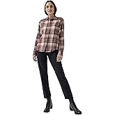 Pact Organic Cotton Women's Flannel Button-Up Shirt