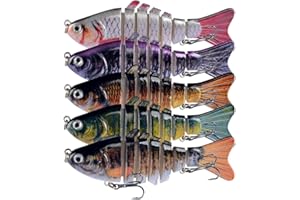 PTVVZTV Probero Fishing Gear - Bionic Swimming Bait That Swim by Itself, 3D Bionic Swimming Lure Swims, Suitable for All Kinds of Fishing Waters