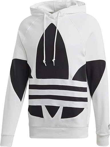 adidas trefoil hoodie amazon