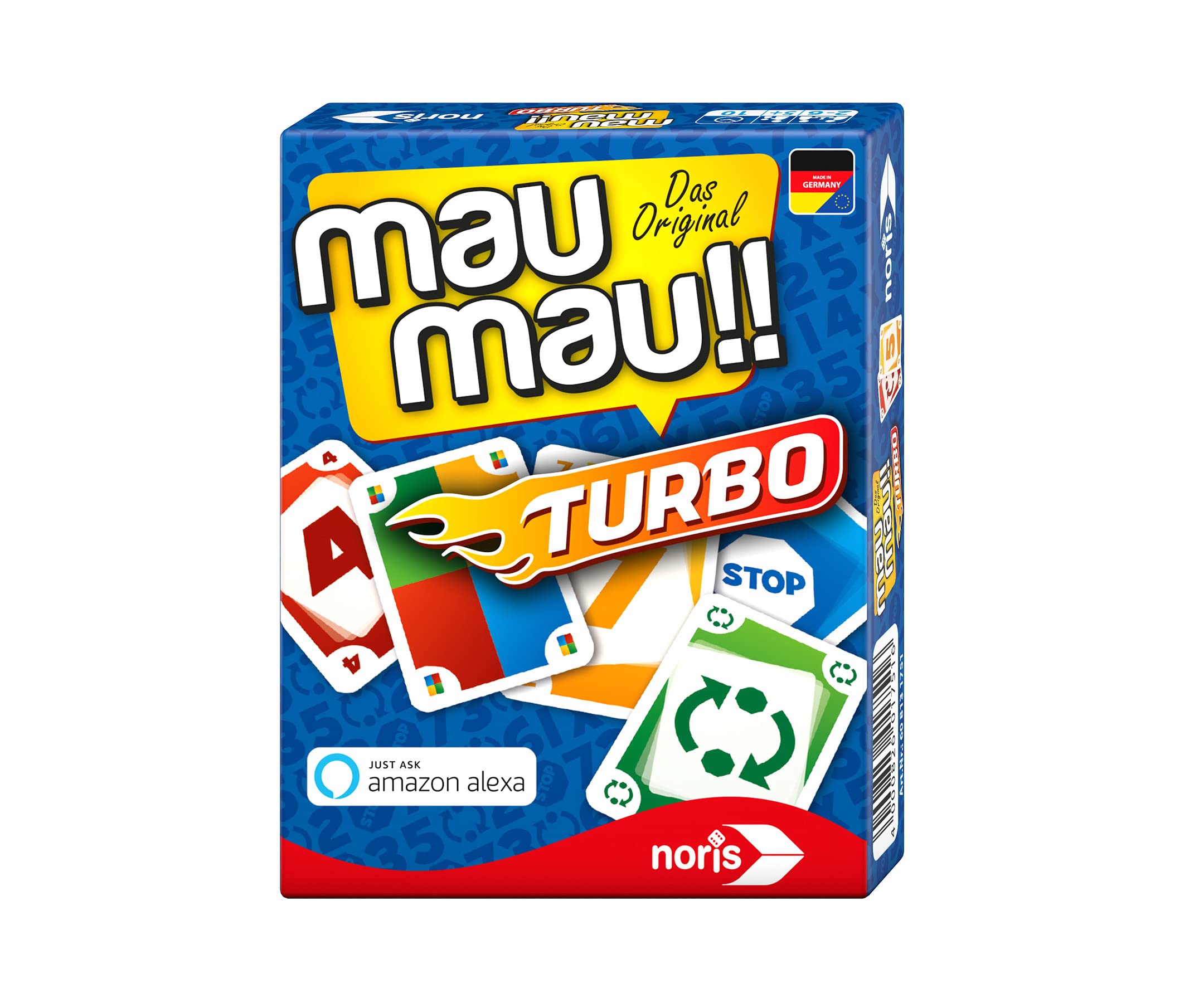 Noris Mau Mau Card Game/Turbo/Board Game