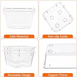 Lifewit 41 Pcs Makeup Drawer Organiser Plastic Storage Bins Dividers view 4