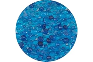 GLACIAL ART GLASS Blue Topaz Trans Frit Balls COE 96 - FB5332-96