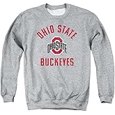 LOGOVISION The Ohio State University Official Buckeyes Logo Unisex Adult Crewneck Sweatshirt