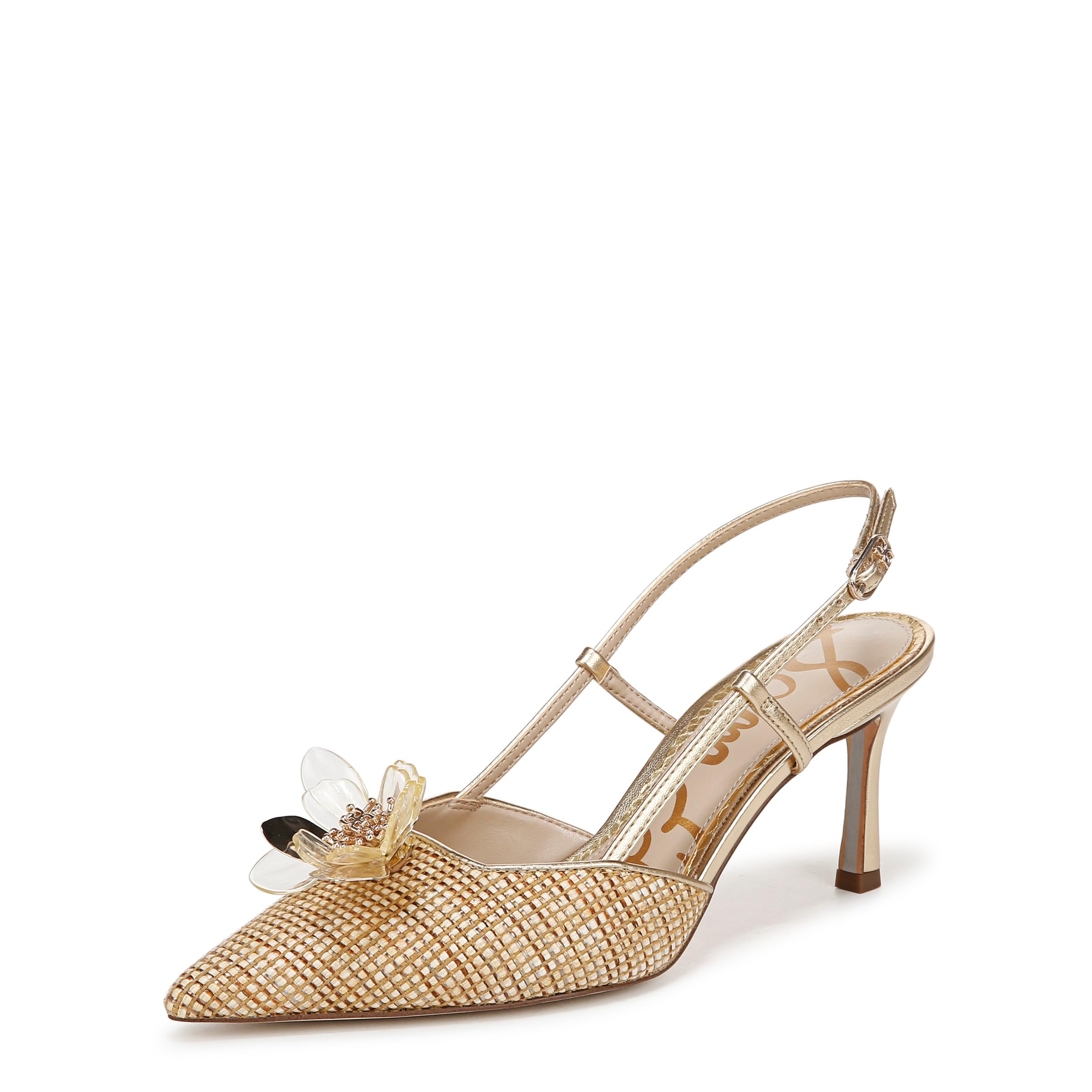 Sam Edelman Women’s Mali Pump, Sand Dune Multi, 5.5