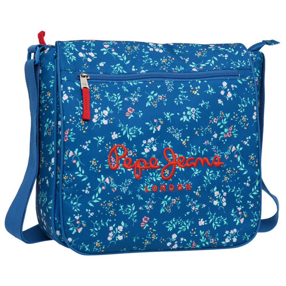 Pepe Jeans 6035151 Schultertasche Umhängetasche, Blau Amazon.de