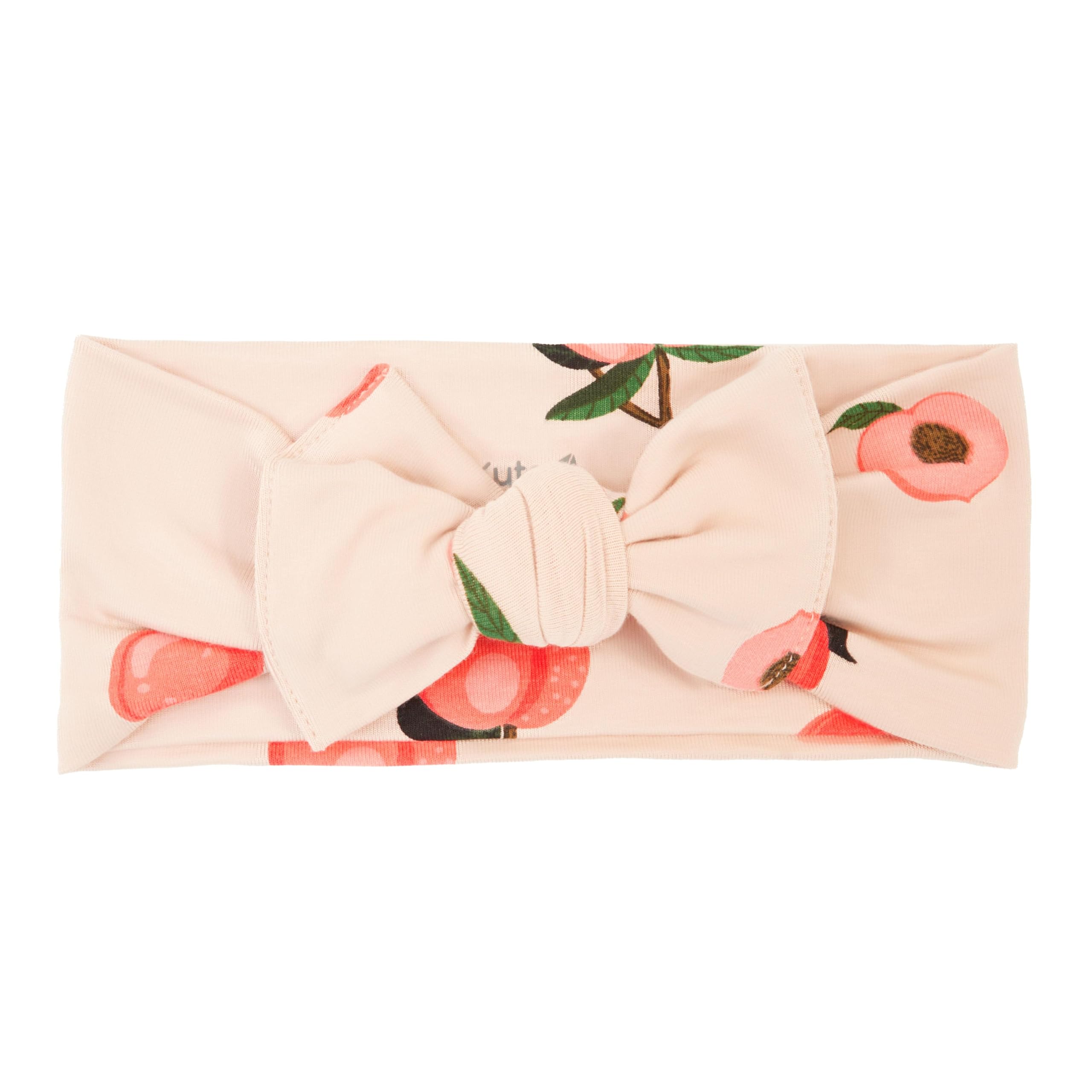 Photo 1 of KYTE BABY Rayon Made From Bamboo Bow, (0-3 Months, Peach)