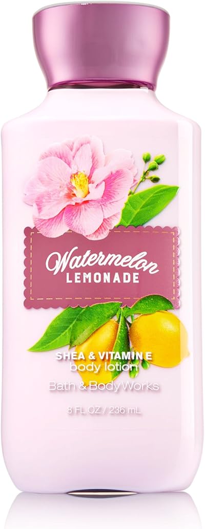 Bath & Body Works Watermelon Lemonade Body Lotion Shea Vitamin E 8 oz NEW UK