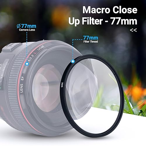 77mm Macro Close-Up Filter Set (+2 +4 +8 +10) Macro Filter