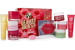 W7 Beauty Blast Lip Legends Sweet Dreams Gift Set - Lip Masks, Scrubs, Balms and More – Exclusive W7 Sweet Dreams Flavors Included