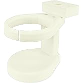 Durable Cup Holder for Outdoor Furniture – Adirondack Chair Attachment, White, Perfect for Outdoor Enthusiasts, Affordable & Easy to Use