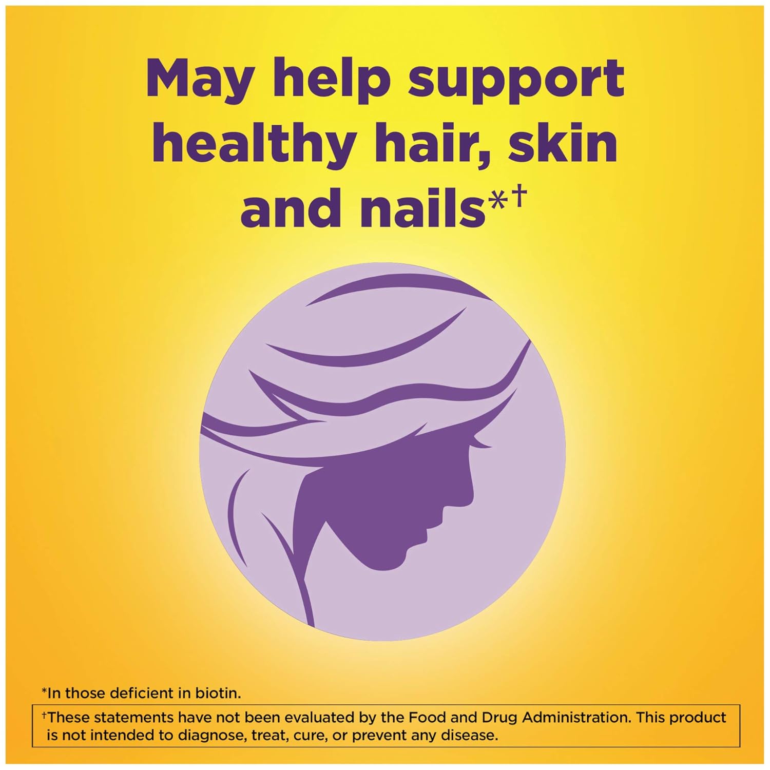 Nature Made Hair, Skin & Nails with 2500 mcg of Biotin Softgels, 60 Count for Supporting Healthy Hair, Skin and Nails† (Packaging May Vary): Prime Pantry