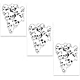 Custom Shop Airbrush Pile of Skulls Stencil Set (3 Pack of Same Skull Design) - Laser Cut Reusable Templates - Auto, Motorcycle Graphic Art