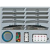 Marklin E Extension Set with Electric Turnouts Z Scale