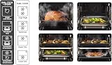 Samsung Dual Cook Steam Electric Oven - Black, Pyrolytic Cleaning, Wi-Fi view 6