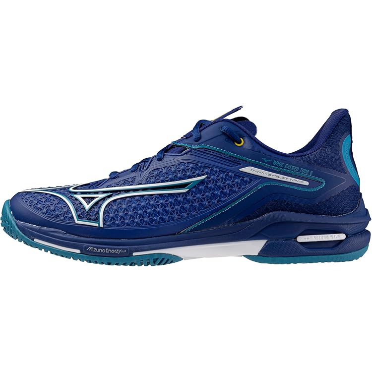 Mizuno Men's Wave Exceed Tour 6 Ac Tennis Shoe, Mugen Blue-White