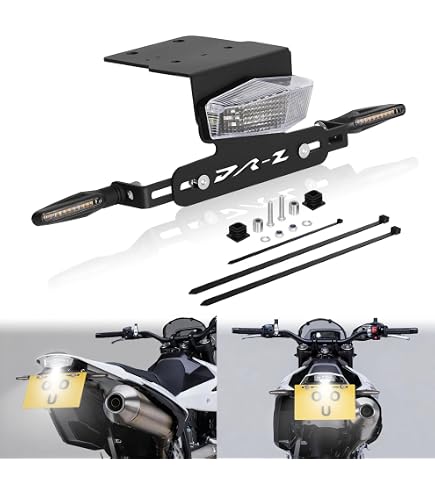 Amazon.com: Plug & Play DRZ4S DRZ4SM Fender Eliminator Kit Tail