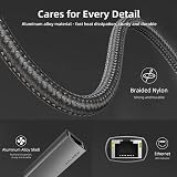 WALNEW USB C to Ethernet Adapter 2 Pack Gigabit RJ45 Type C LAN Dongle view 6