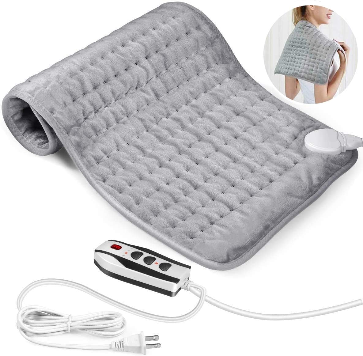 Heating Pad, Updated Electric Heating Pad for Arthritis