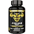Prime Labs Tongkat Ali for Men - Plus Organic Black Maca Root and Tribulus Terrestris - Performance, Vitality, Energy - 60 Count