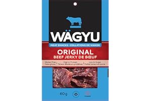Wagyu Original High Protein Halal Beef Jerky, 60g (1 pack)