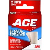 Ace Elastic Bandage with Hook Closure, Latex-Free, 2 in x 4.2 ft, 1 ct | Non-Sterile