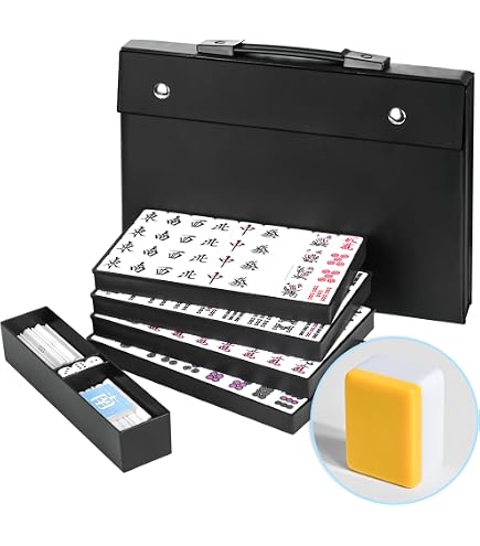 Amazon.com: 大洋技研(TAIYO GIKEN) Mahjong Set, Japanese Culture