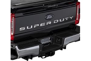 Putco Ford Super Duty Tailgate Lettering Kit - Stainless Steel - Fits Ford F250,F350,F450 2023-2026