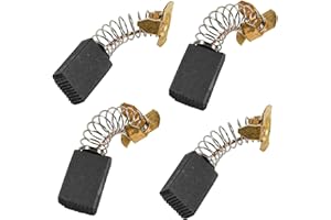 QINALO 4-Pack CB303 Carbon brushesfor Most Power Tools, routers, Circular saws and More - Replaces CB303, 194996-6 and 191963