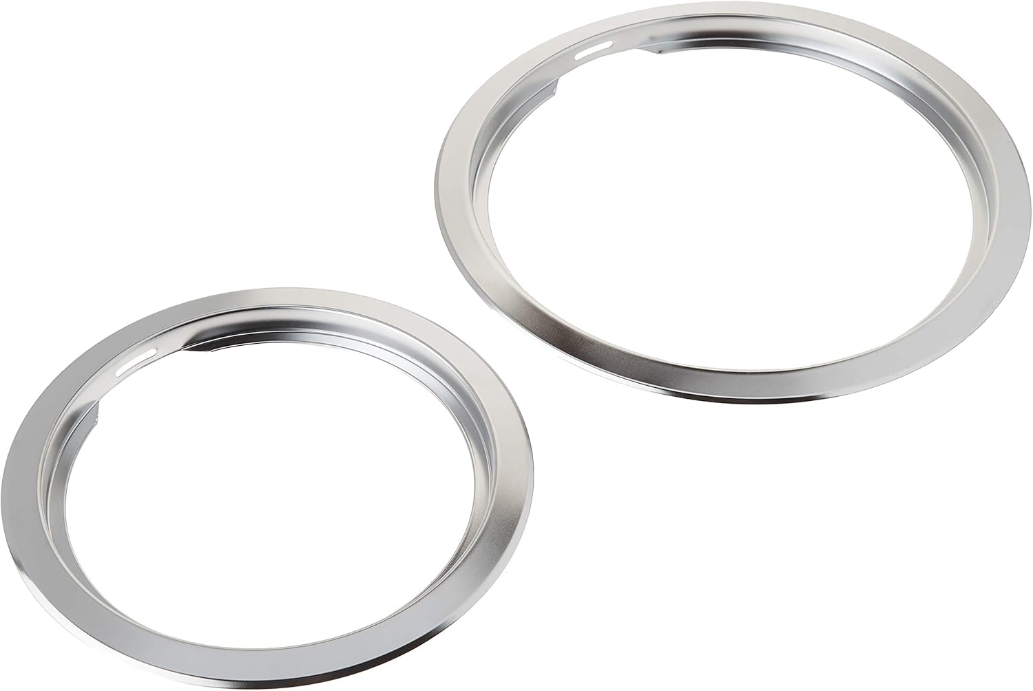 "Style E" 2 pk 6 in and 8 In Chrome Trim Rings Amazon.co.uk DIY & Tools