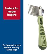 Coastal Pet Safari De-Matting Comb Serrated Stainless Steel Dog Grooming Tool view 5
