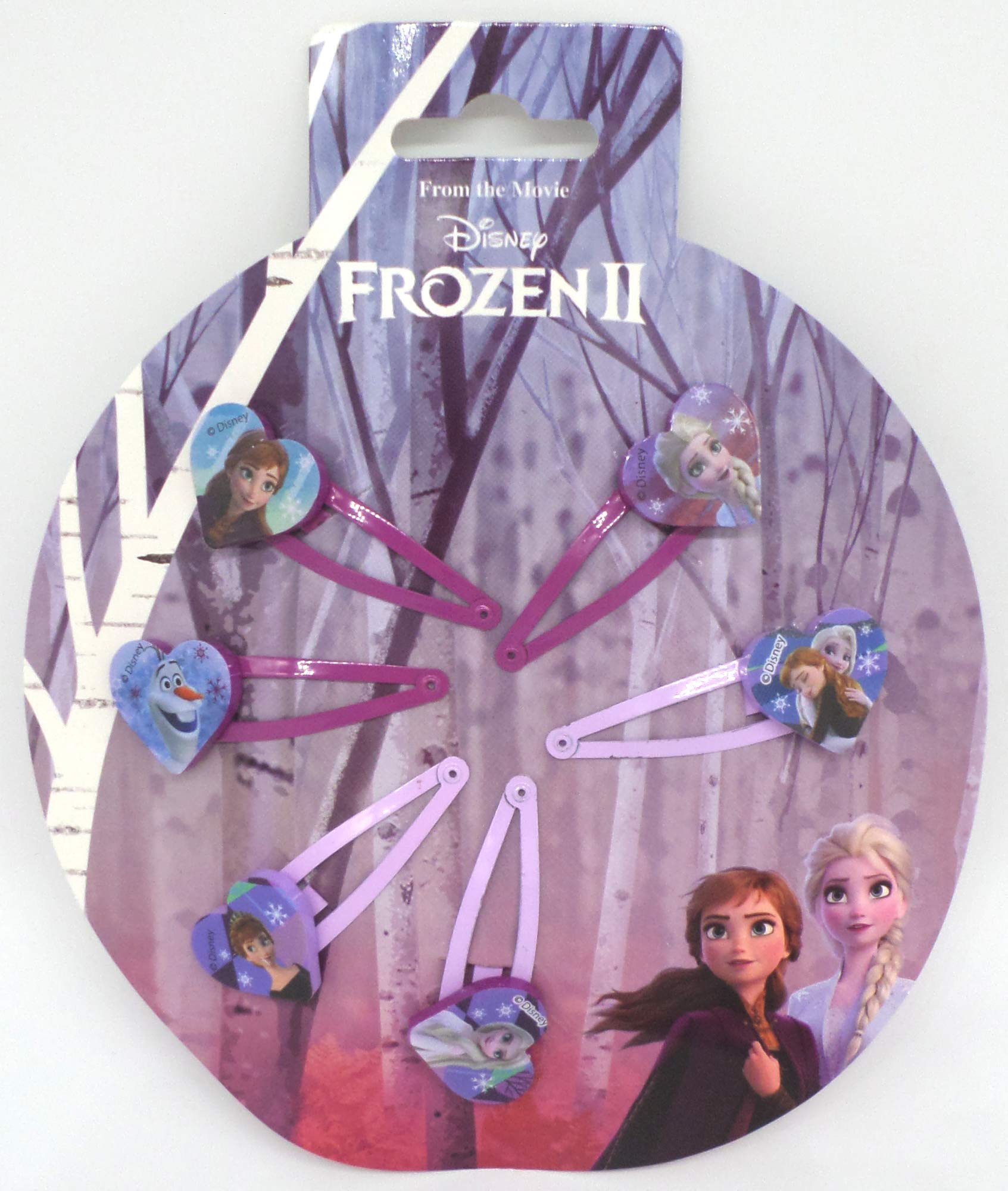 TLD Disney Frozen Set 6 Hair Clips — image 1