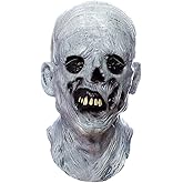 RAPGET Zombie Mask - Creepy Old Man Latex Full Head Mask for Halloween Party