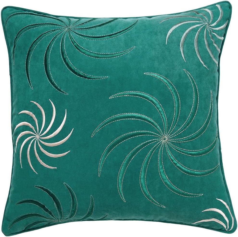 Catherine Lansfield Swirl Cushion Cover, Teal Amazon.co.uk Kitchen & Home