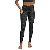 ODODOS Women's High Waisted Yoga Leggings with Pockets, Tummy Control Non See Through Workout Athletic Running Yoga Pants