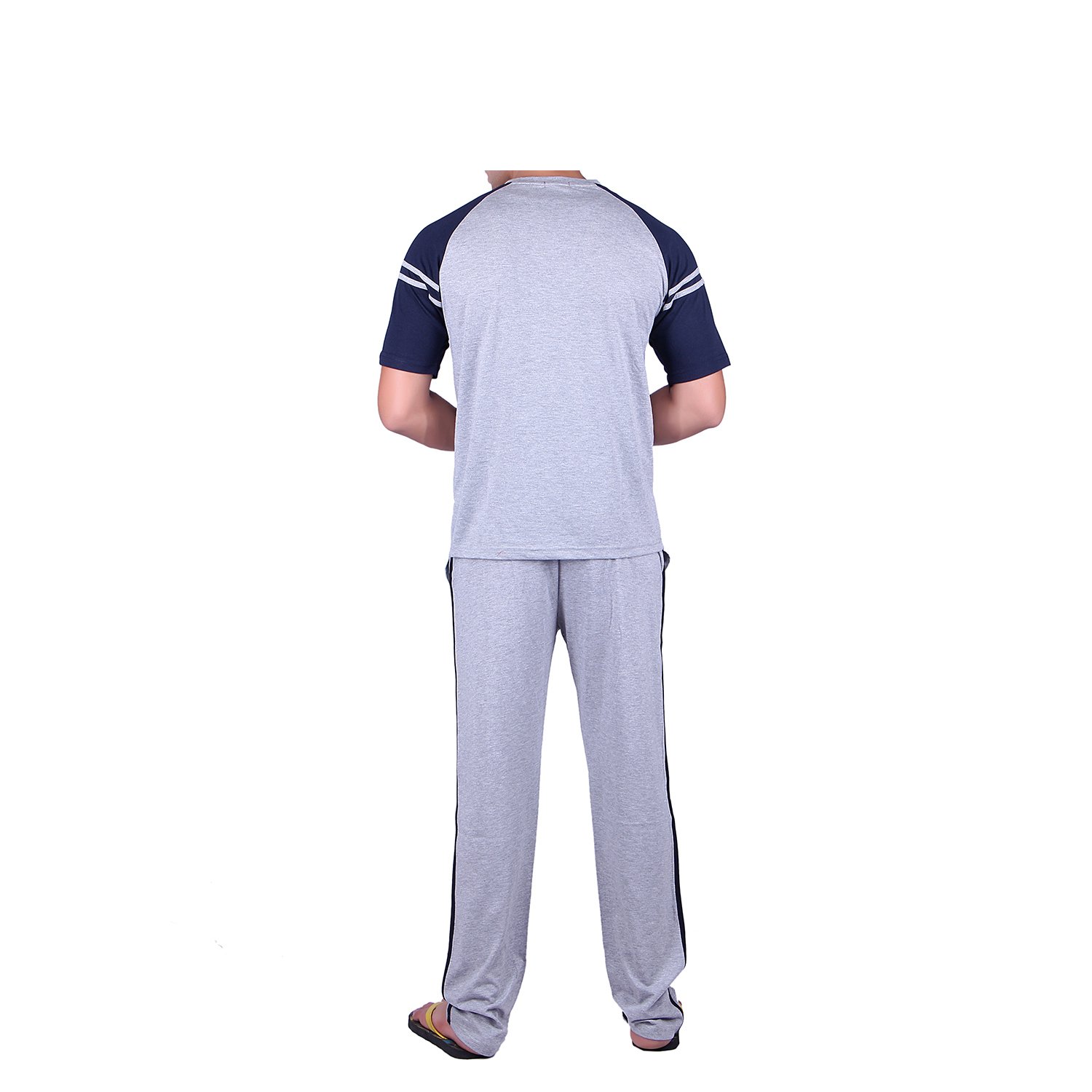 vivid bharti men's cotton nightsuit (ri41_grey_xxxxx-large)