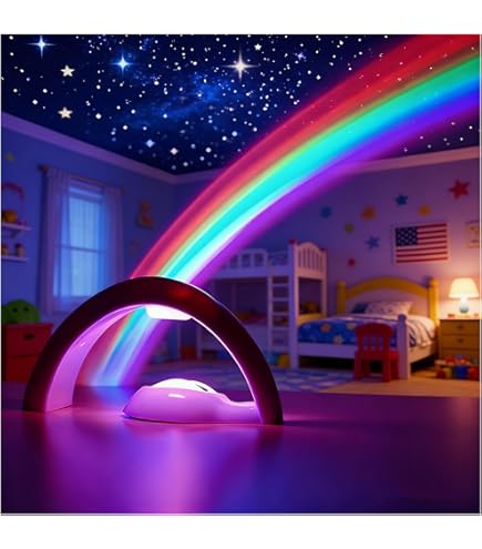 Xdalula Rainbow Led Lights - USB Power Supply Rainbow Projector